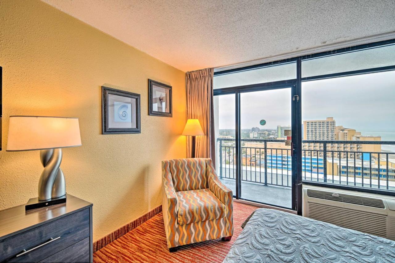 Convenient Myrtle Beach Studio With Balcony! Kültér fotó