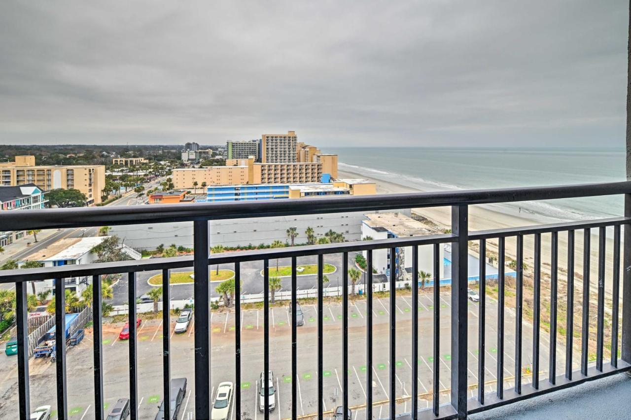 Convenient Myrtle Beach Studio With Balcony! Kültér fotó