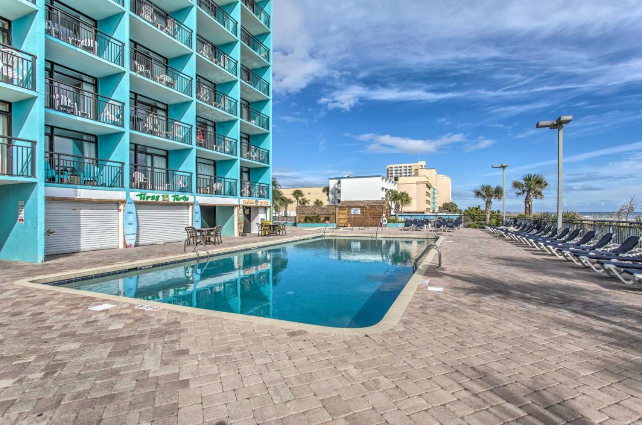 Convenient Myrtle Beach Studio With Balcony! Kültér fotó